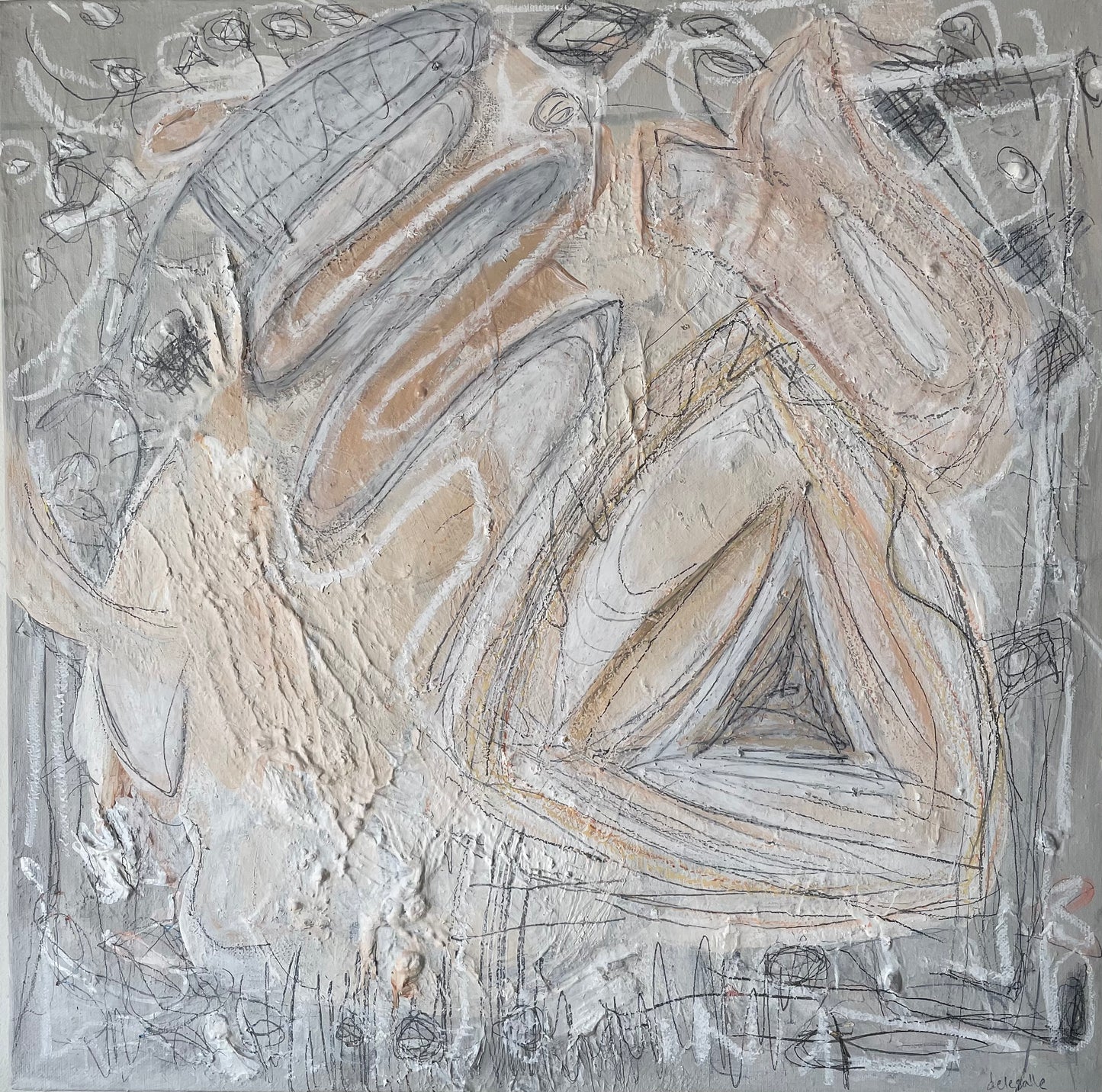 "New Life" 20" x 20"