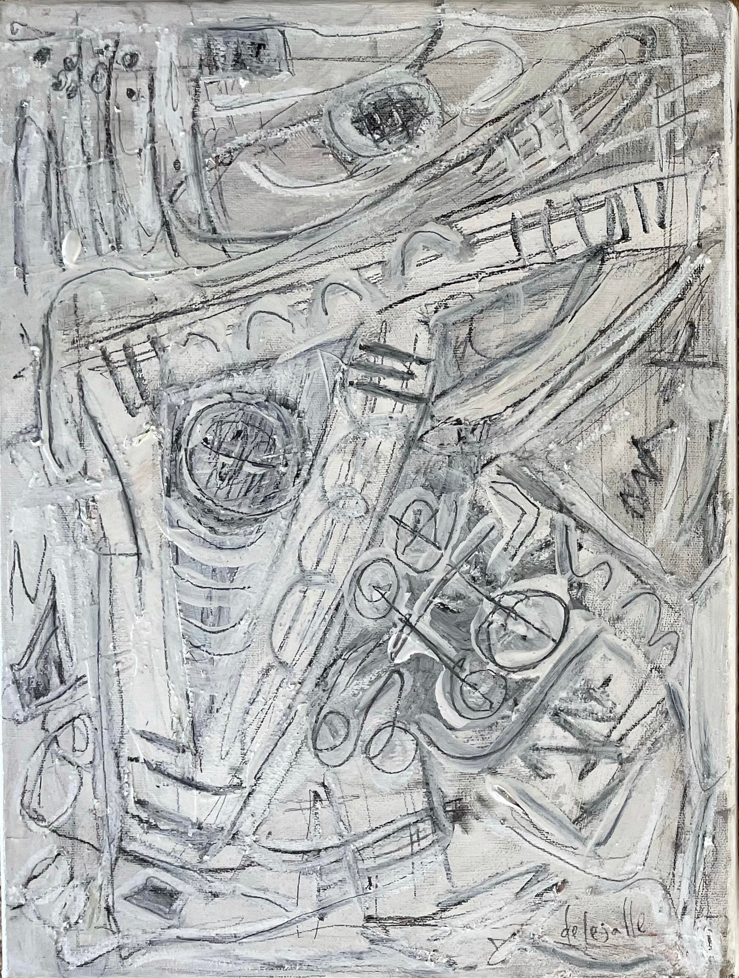 DIPTYCH "storm symbols" 18in x 12in ea