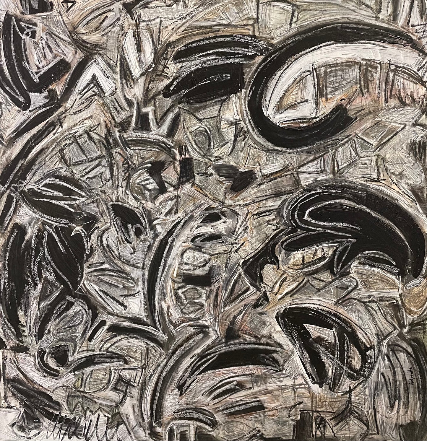 "lost light" 40in x 40in