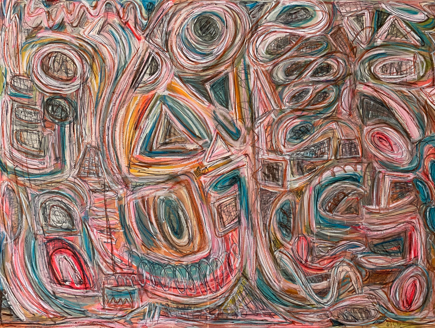 "united colors" 36in x 48in