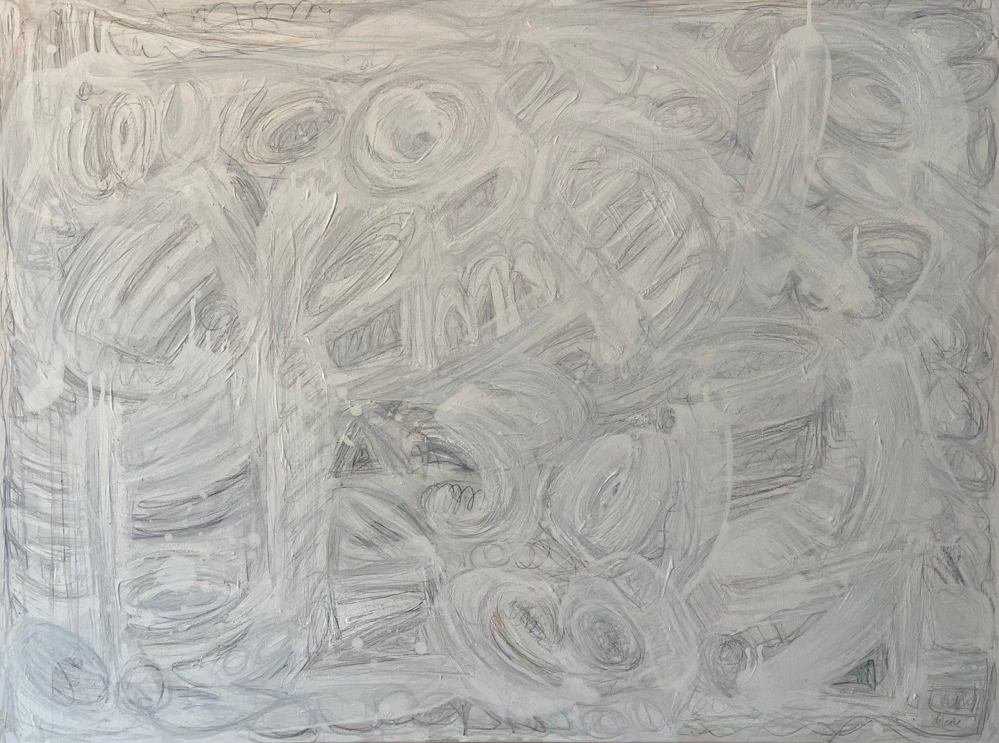 "hazy days" 36in x 48in