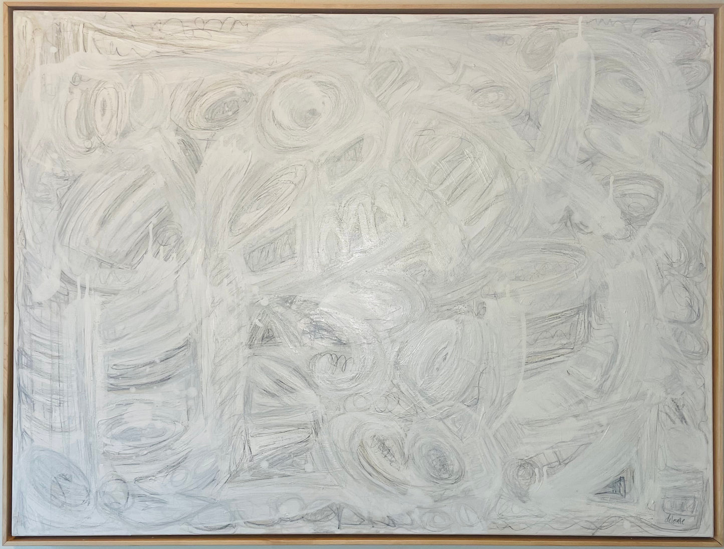 "hazy days" 36in x 48in