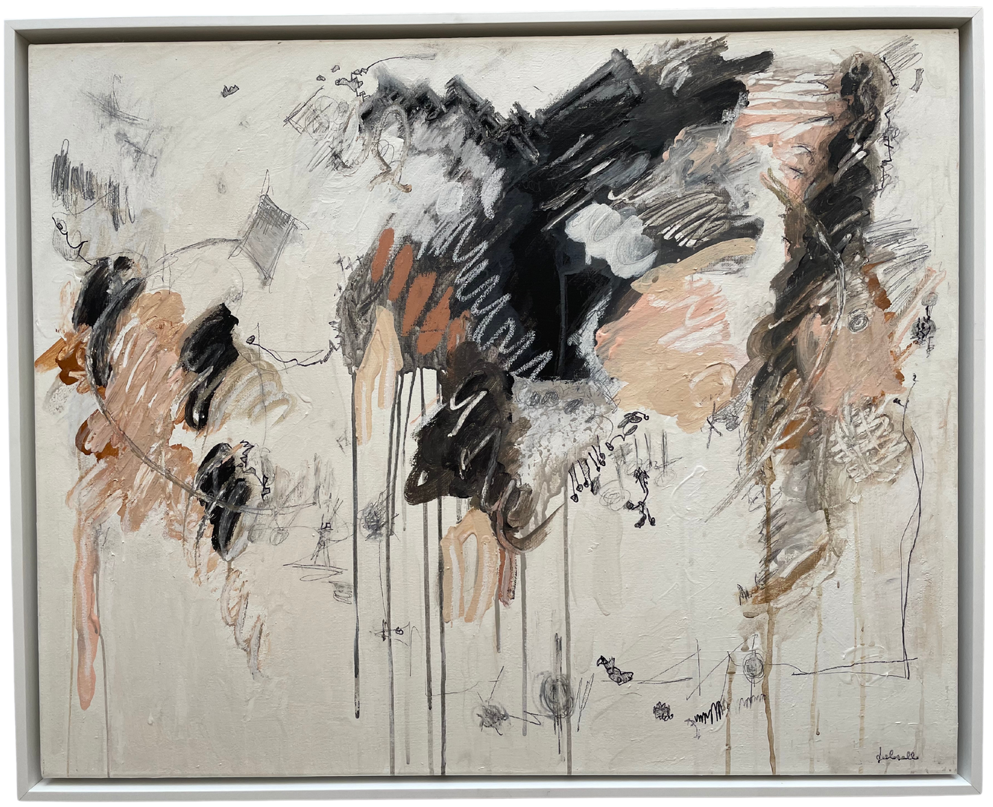 "unmapped territories" 24in x 30in